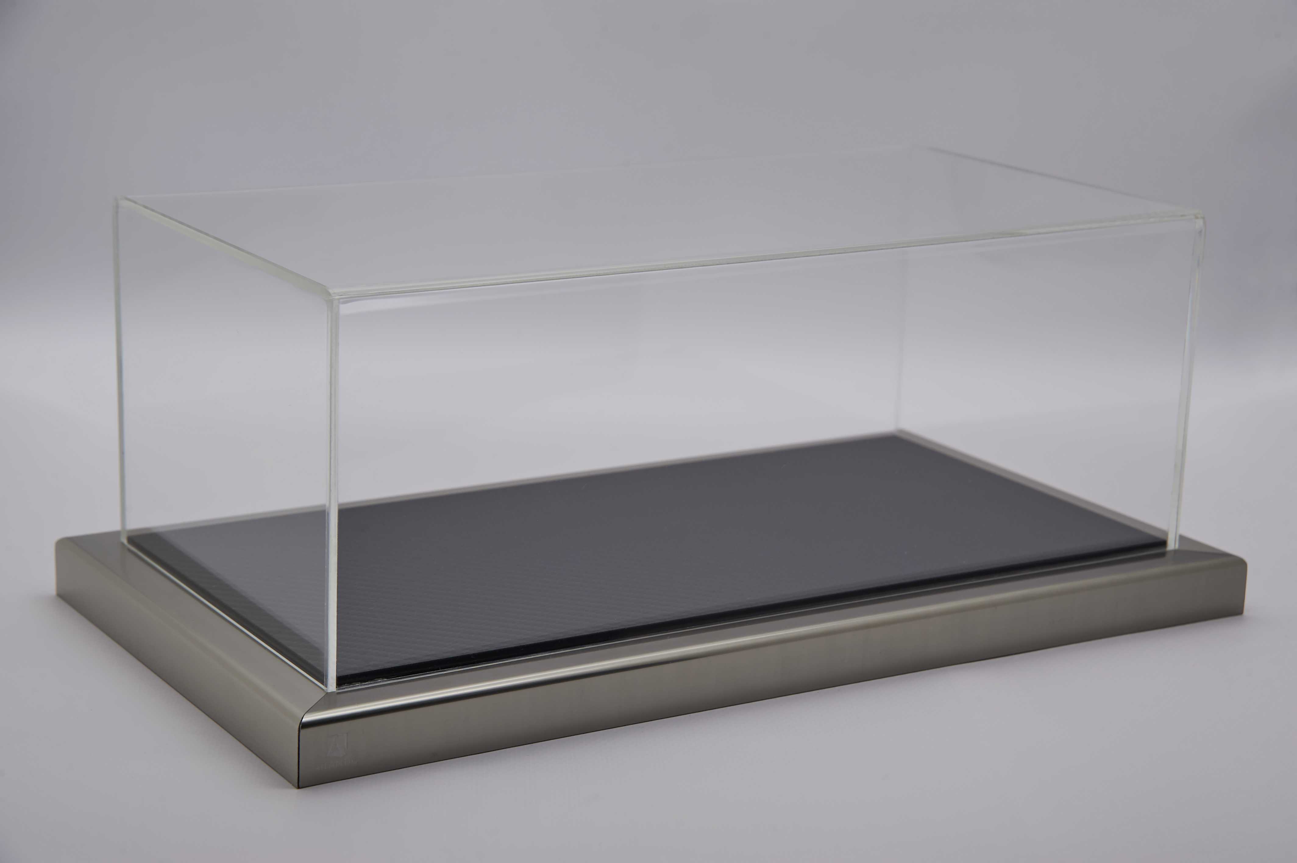 Atlantic Case Dieppe 1:24 Acrylic Model Display Case W Metal & Carbon Fiber Base 