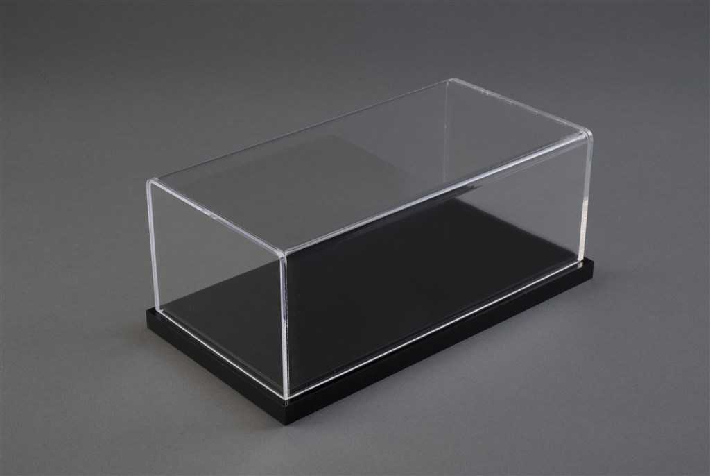 Atlantic Case Dieppe 1:24 Acrylic Model Display Case W Metal & Carbon Fiber Base 