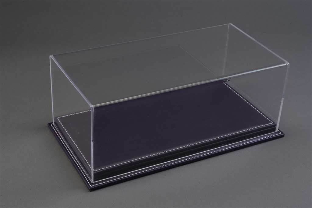 Purple Acrylic Display Case 