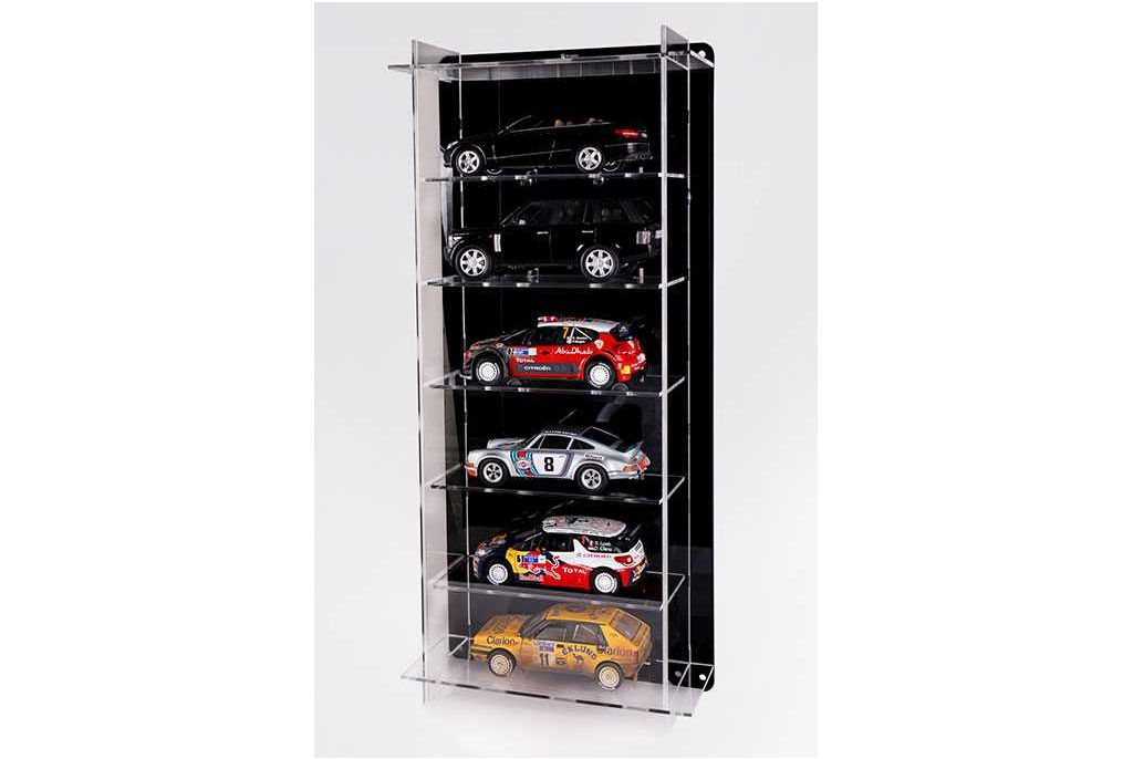 Atlantic 40015 Multicase 6x1: 6 adet 1/18 ölçek model araba için