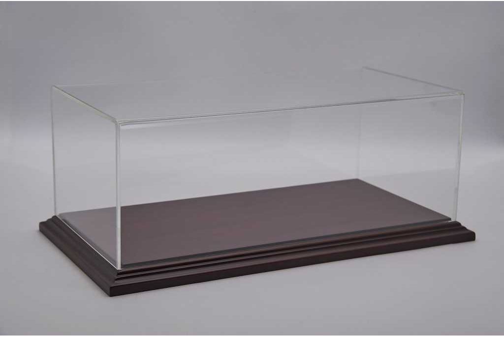 Atlantic Case 10057 Aichi 1/18 Scale Acrylic Display Case with Mahogany