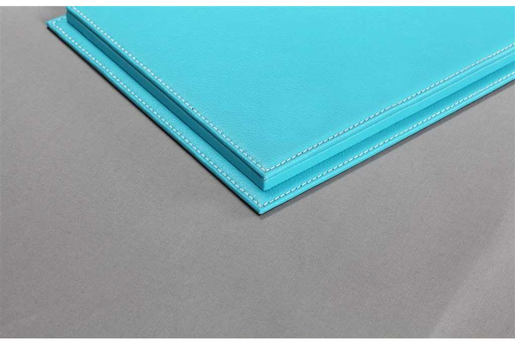 ATLANTIC CASE 1/18 - DISPLAY CASE SHOW-CASE 1/18 - MULHOUSE BLUE LEATHER 10238